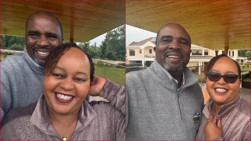 Governor Anne Waiguru denied reports of having separated from her husband.